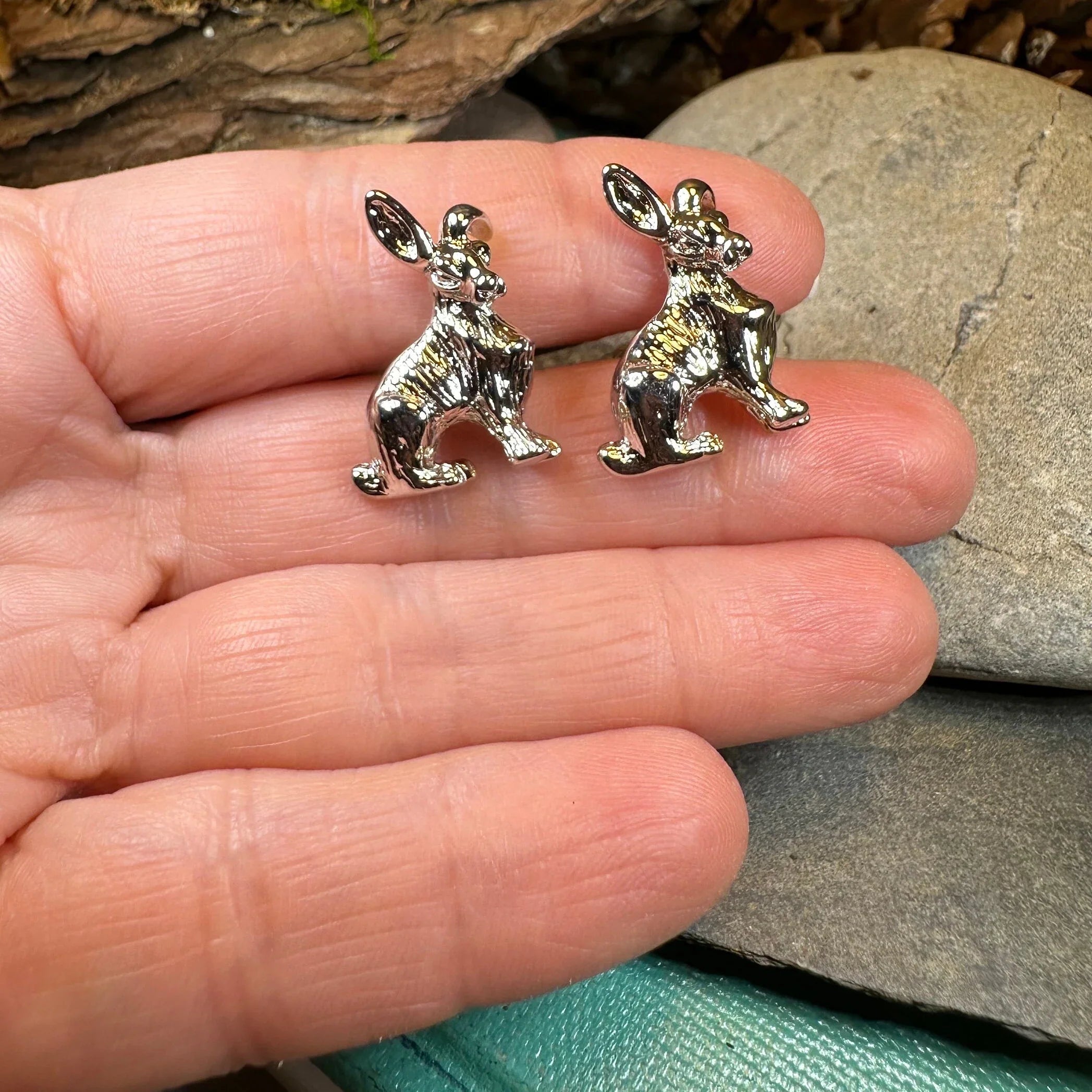 Rabbit Cufflinks for Men