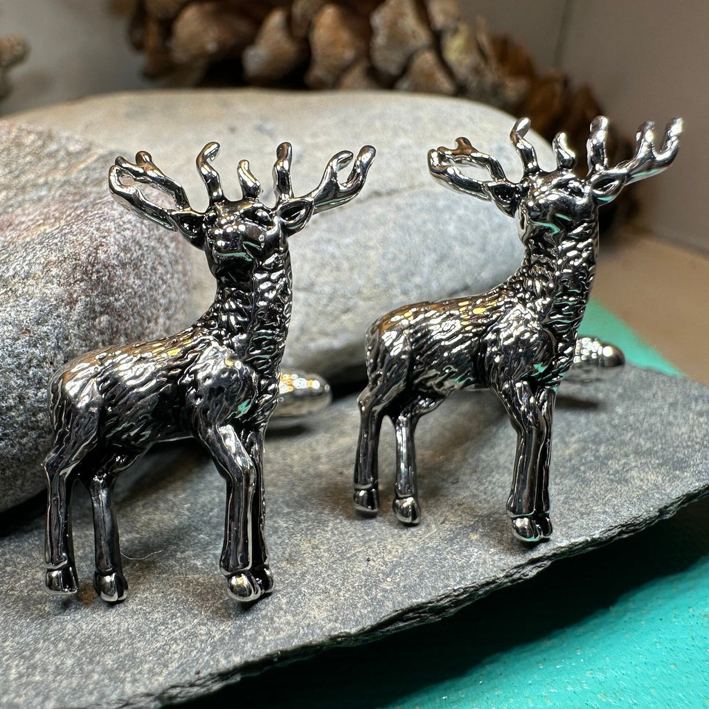 Torridon Stag Cufflinks for Men