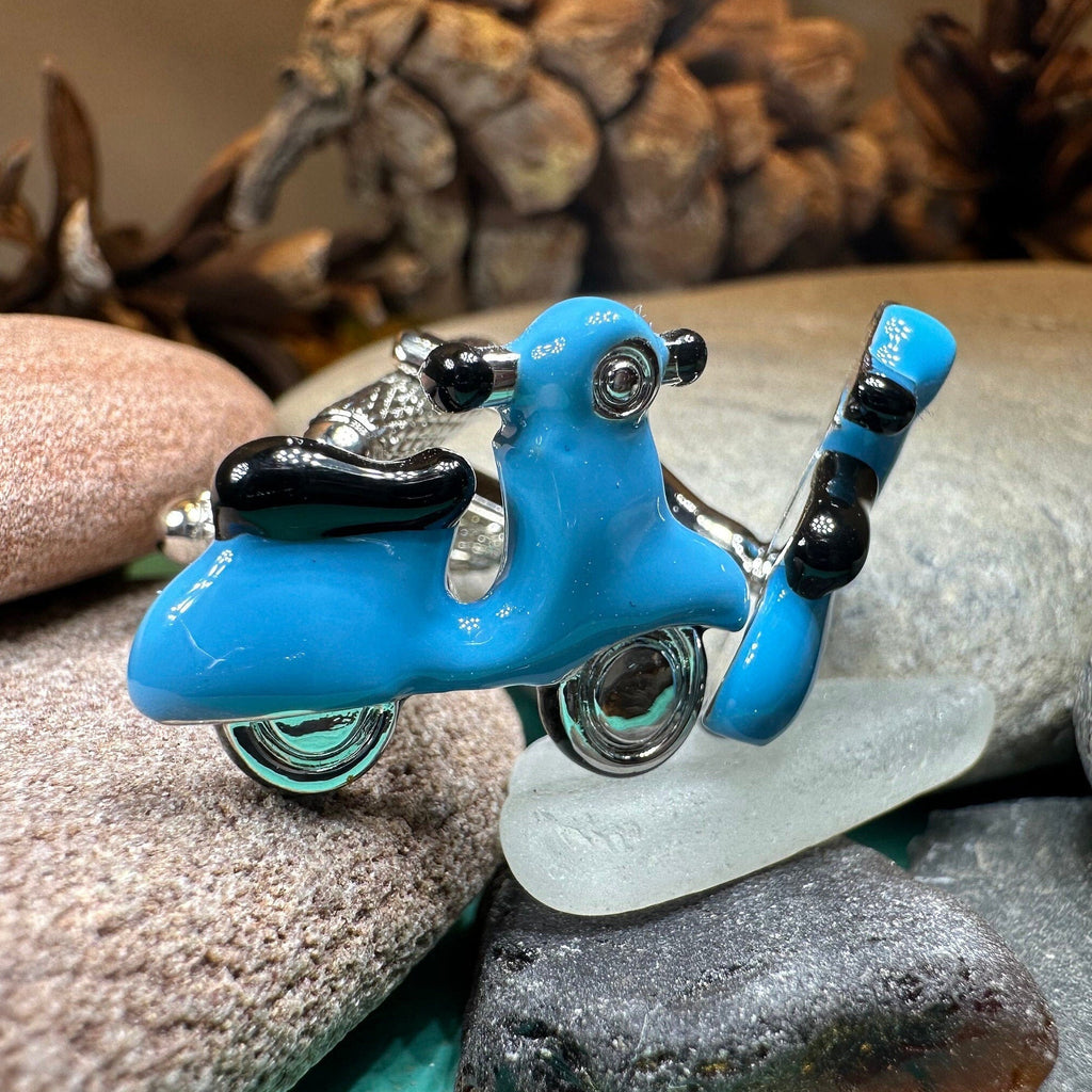 Blue Vespa Cufflinks for Men