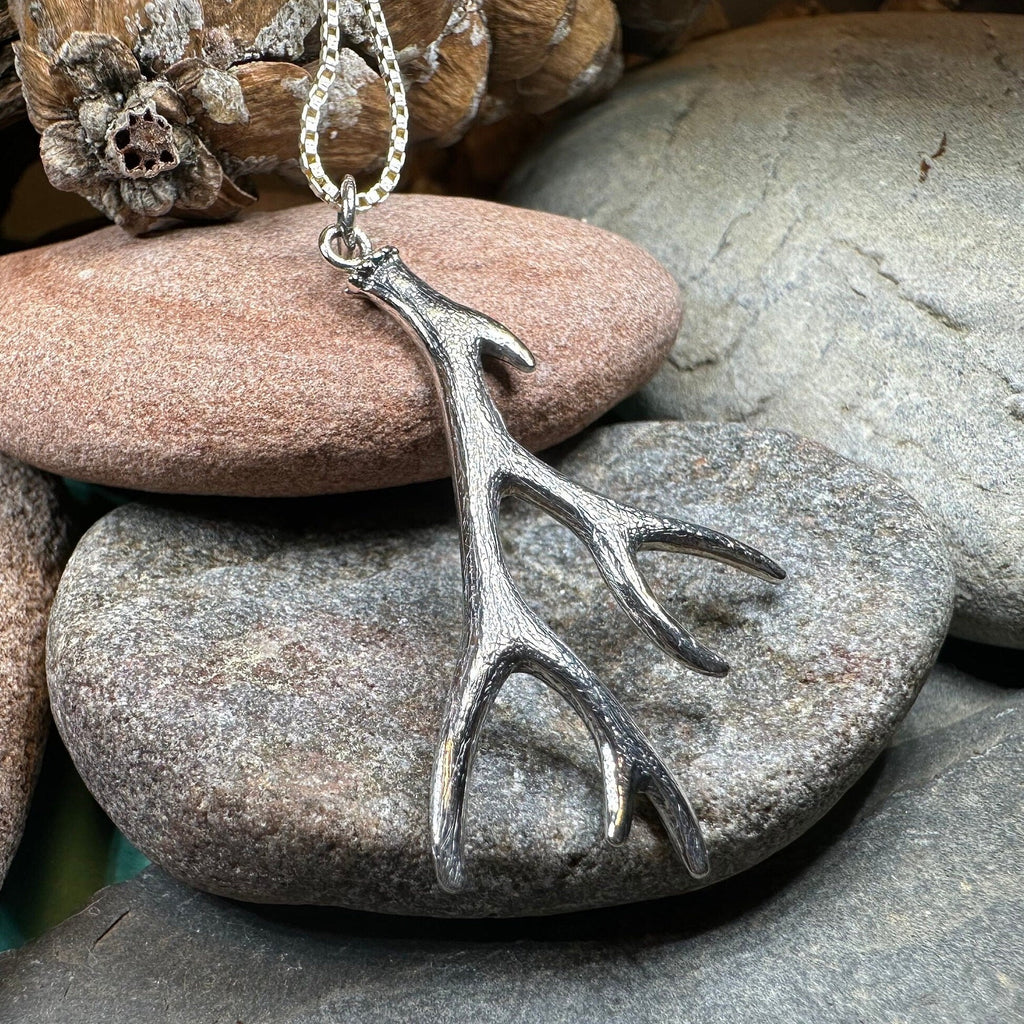 Forest King Stag Antler Pendant