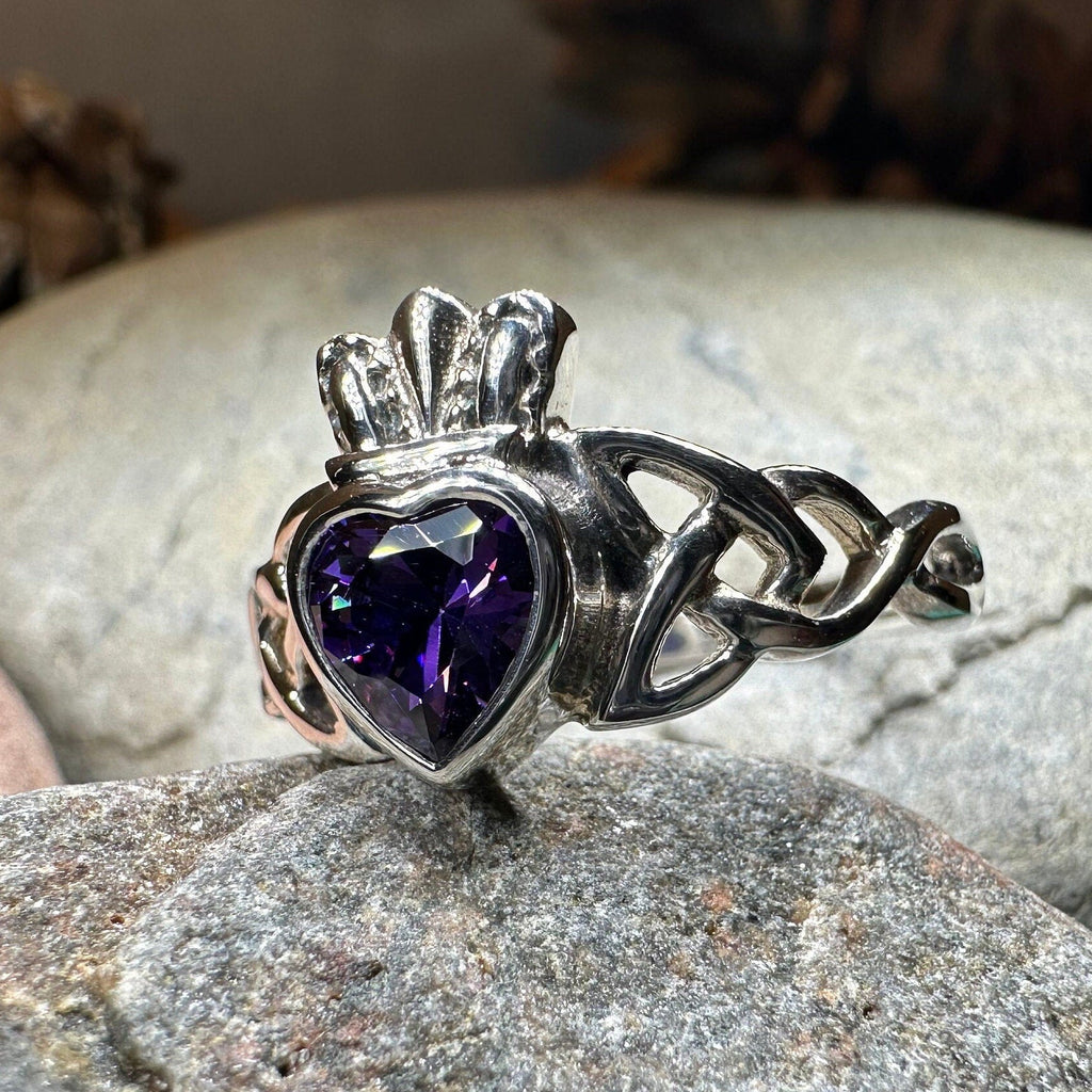 Agivey Irish Claddagh Ring in Sterling Silver