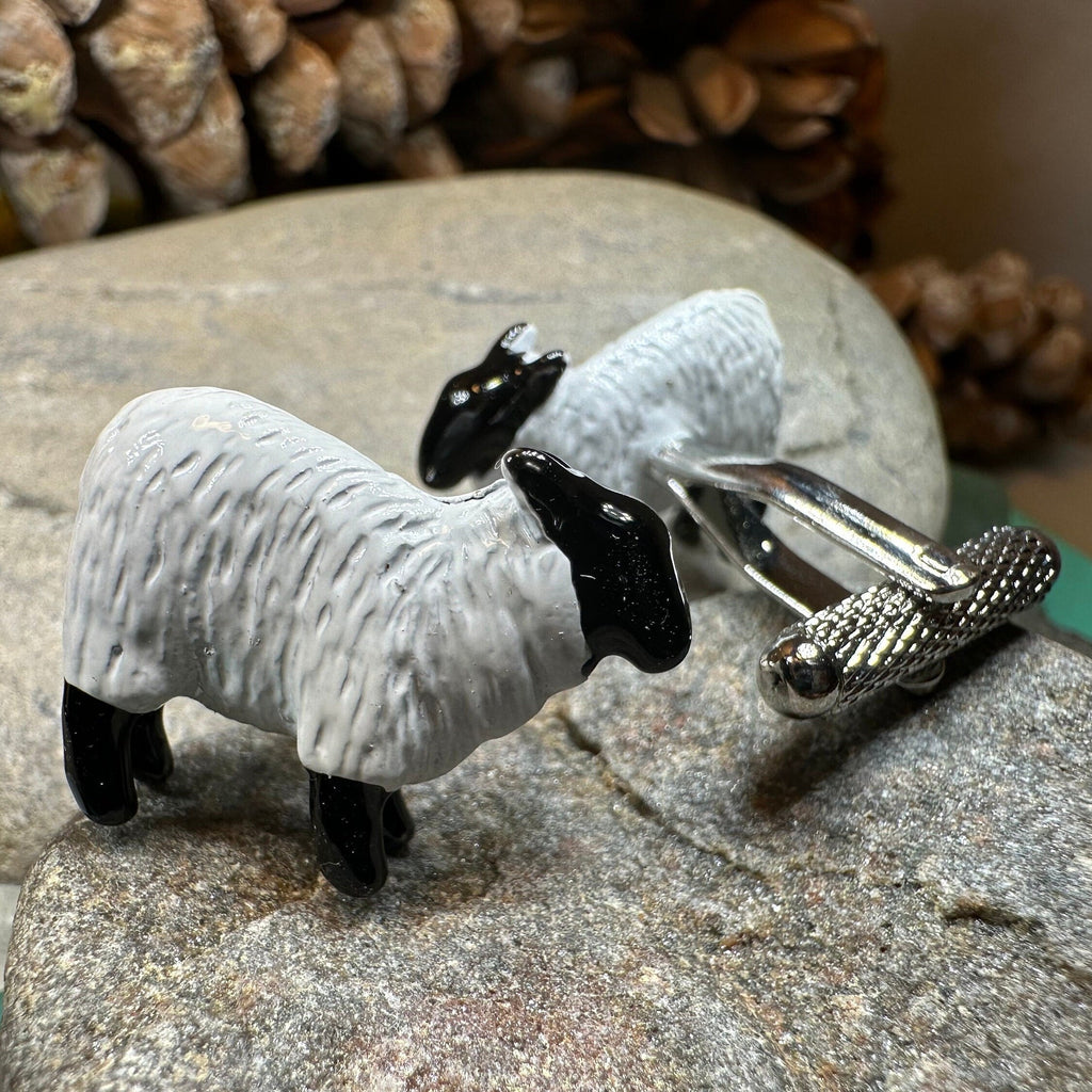 Wooly Sheep Cufflinks for Men