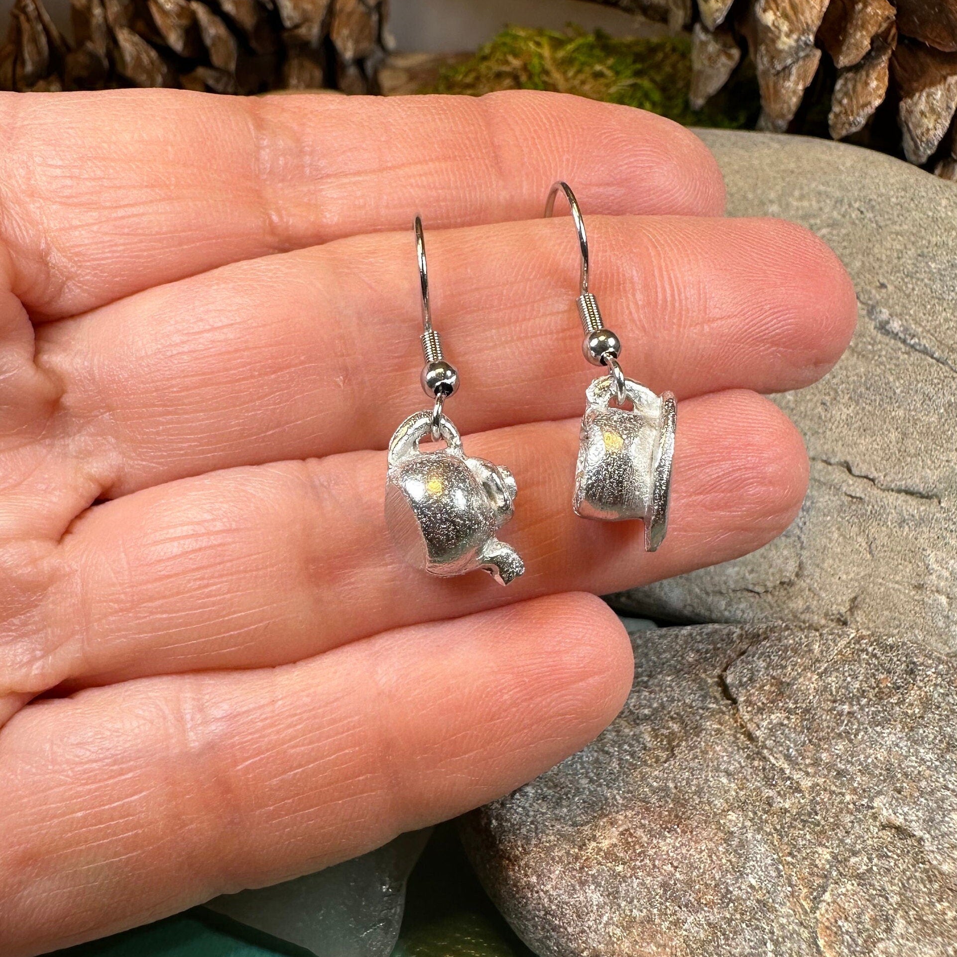 Spot O' Tea Teapot & Cup Earrings for Women