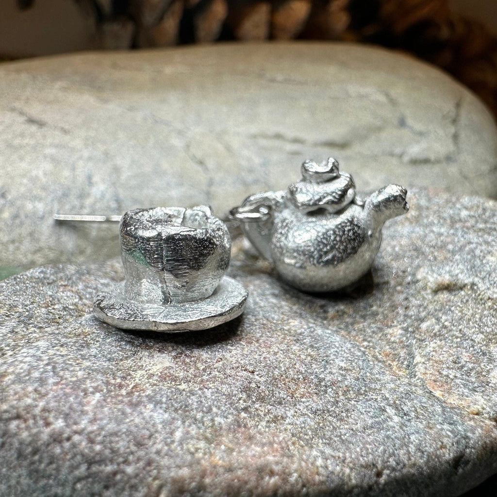 Spot O' Tea Teapot & Cup Earrings for Women