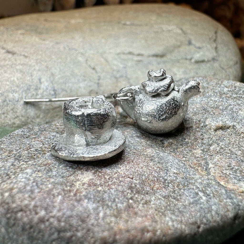 Spot O' Tea Teapot & Cup Earrings for Women