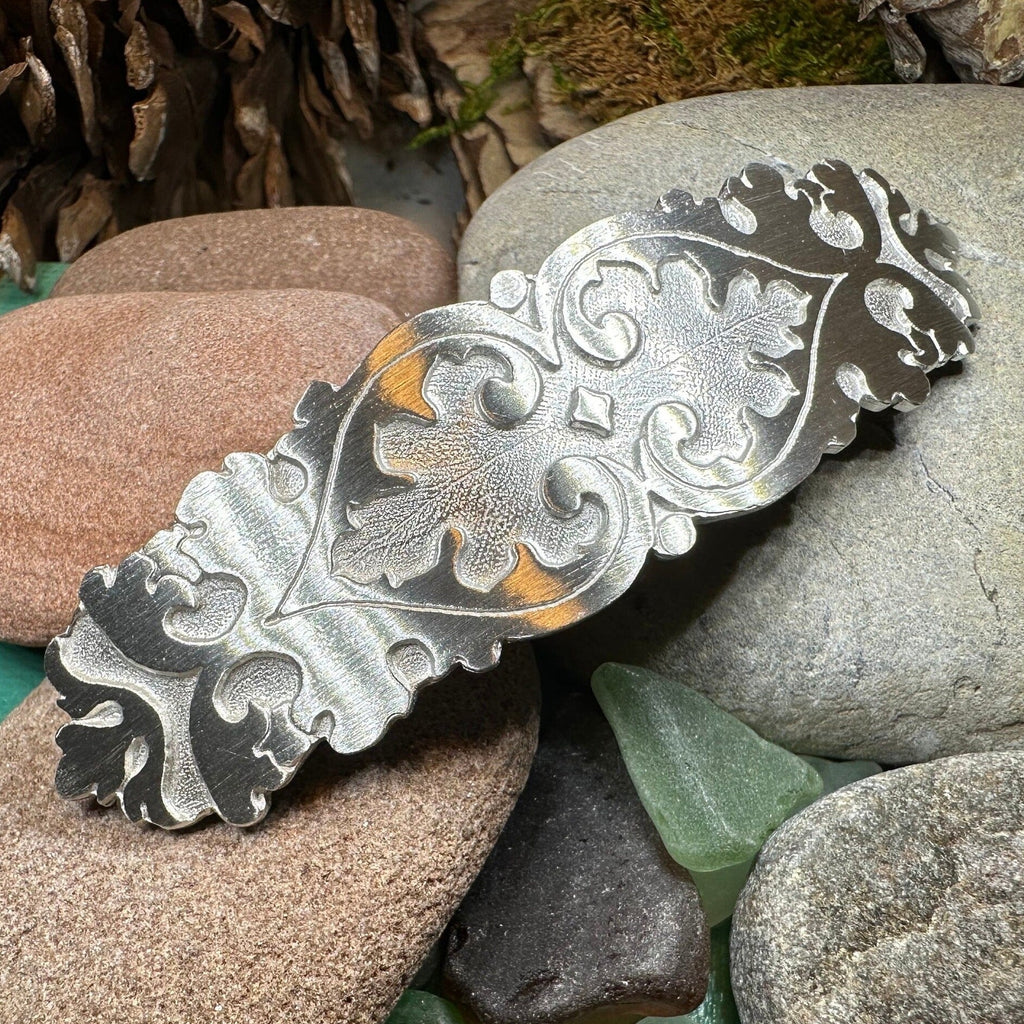 Seafoam Celtic Hair Clip for Women