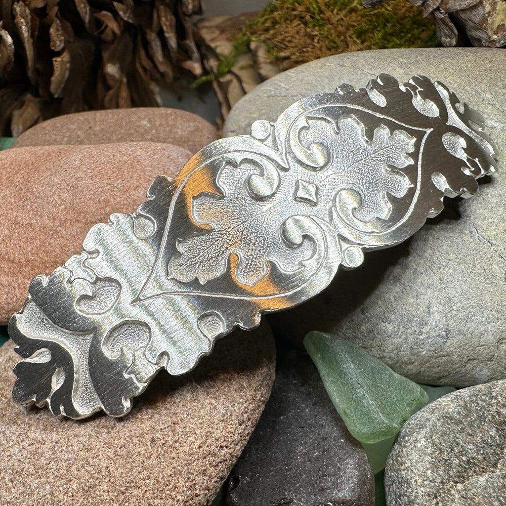 Seafoam Celtic Hair Clip for Women