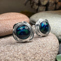 Celtic Heathergems Post Earrings - Handmade in Scotland