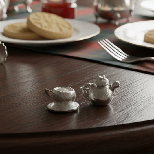 Spot O' Tea Teapot & Cup Earrings for Women