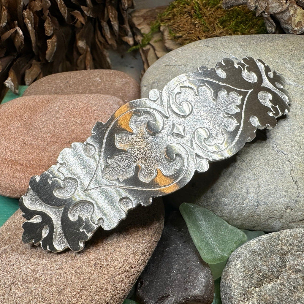 Seafoam Celtic Hair Clip for Women