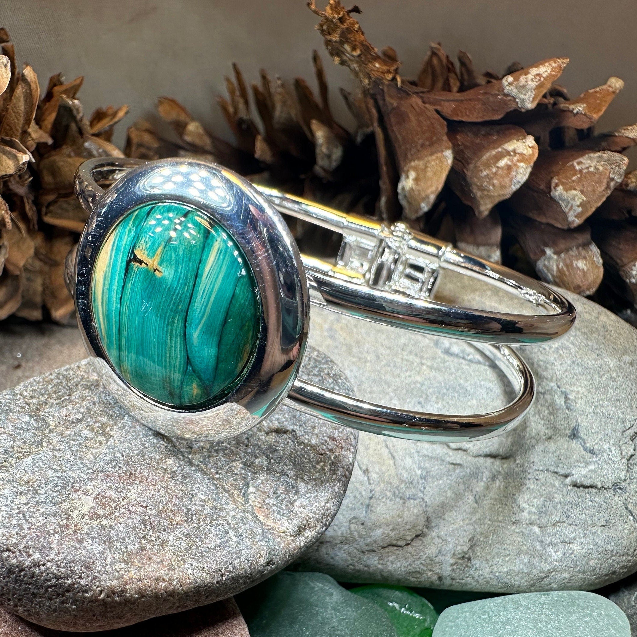 Elegant Scotland Heathergems Bracelet - Handmade in Scotland