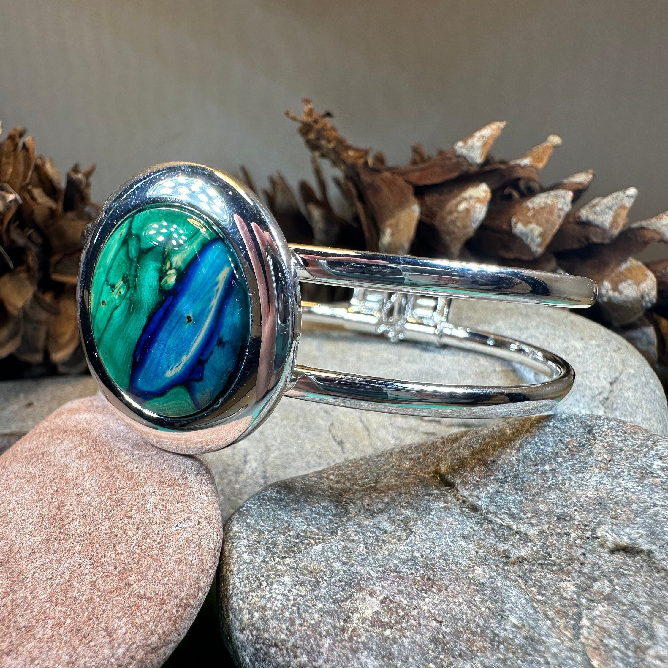 Elegant Scotland Heathergems Bracelet - Handmade in Scotland