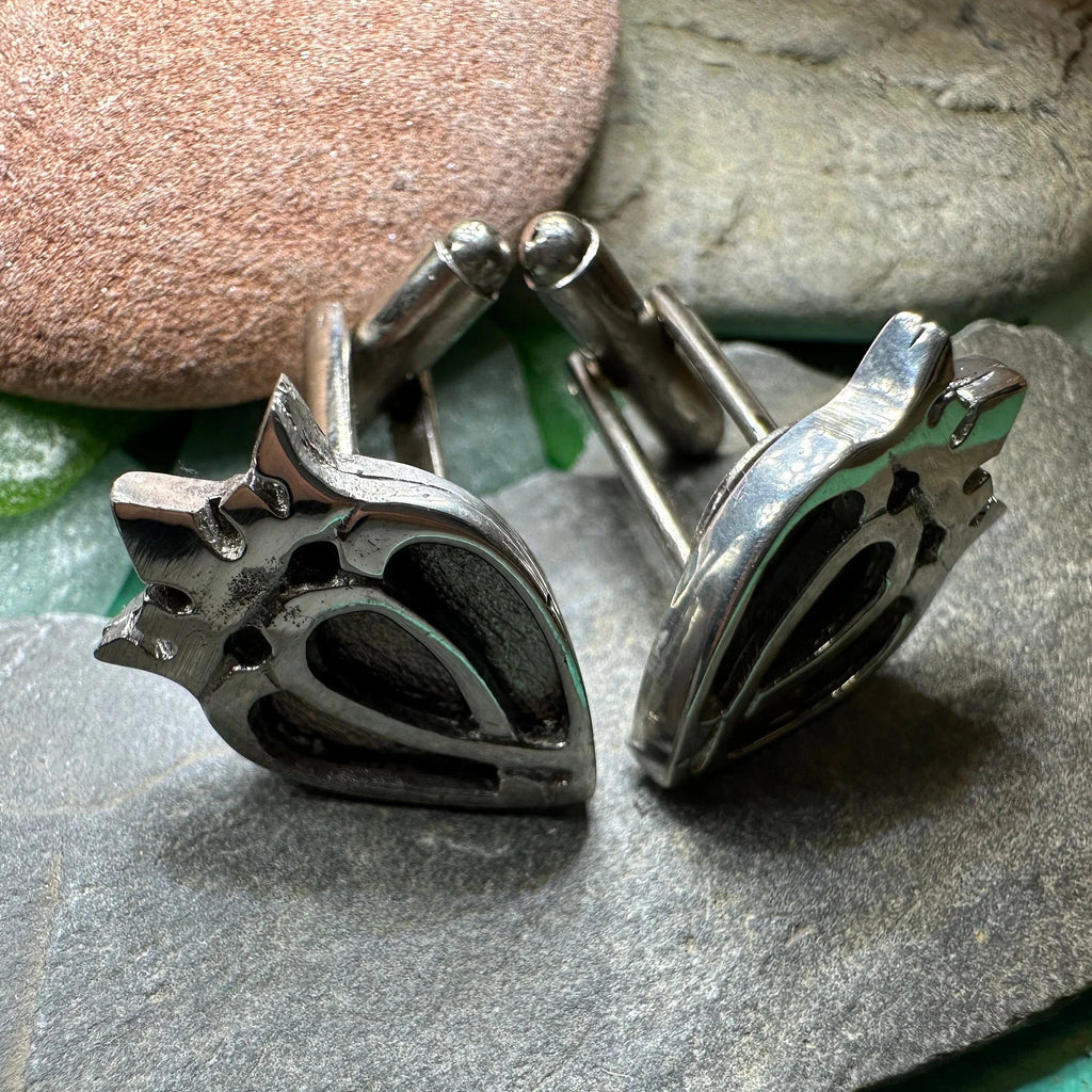 Luckenbooth Cuff Links - Handmade in Scotland