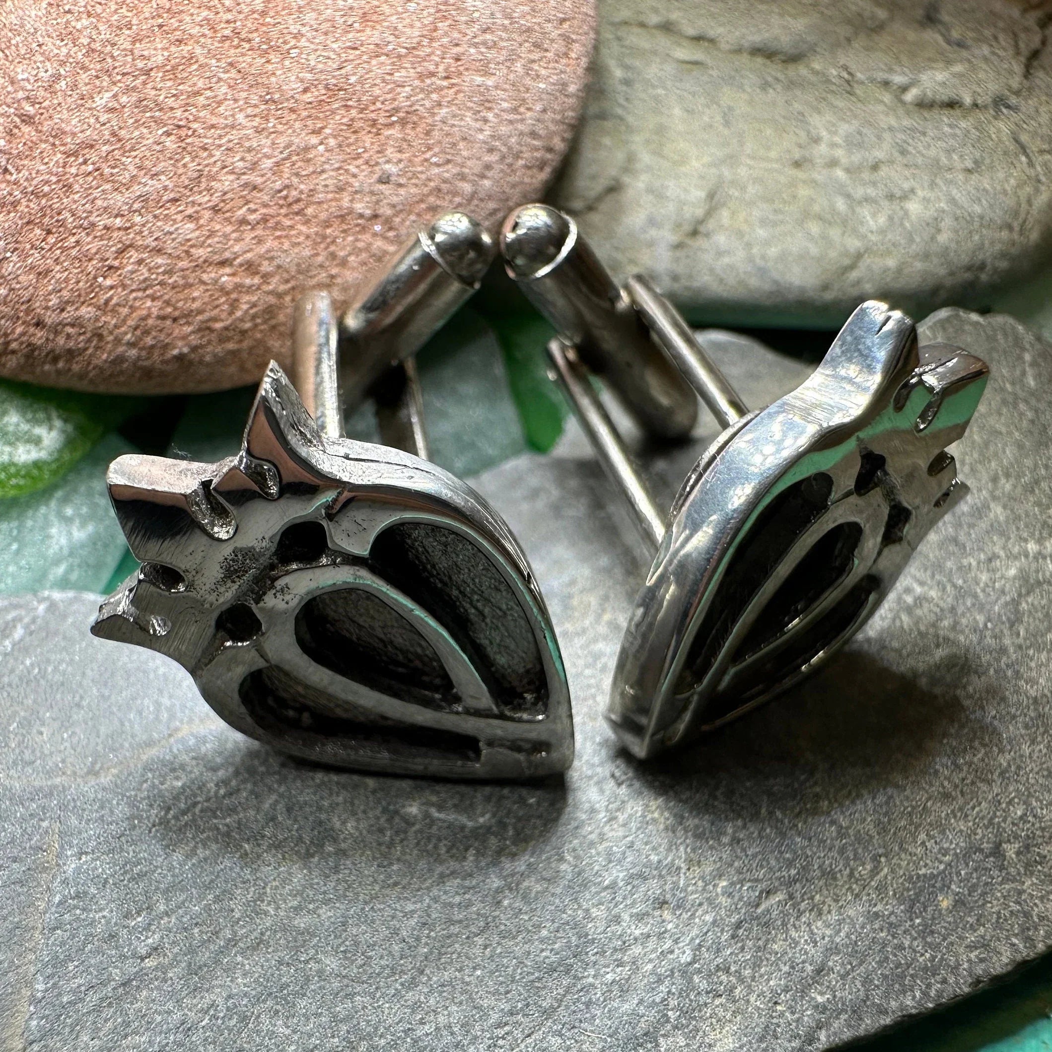 Luckenbooth Cuff Links - Handmade in Scotland