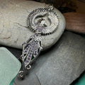 Leigheas Phoenix Necklace in Sterling Silver