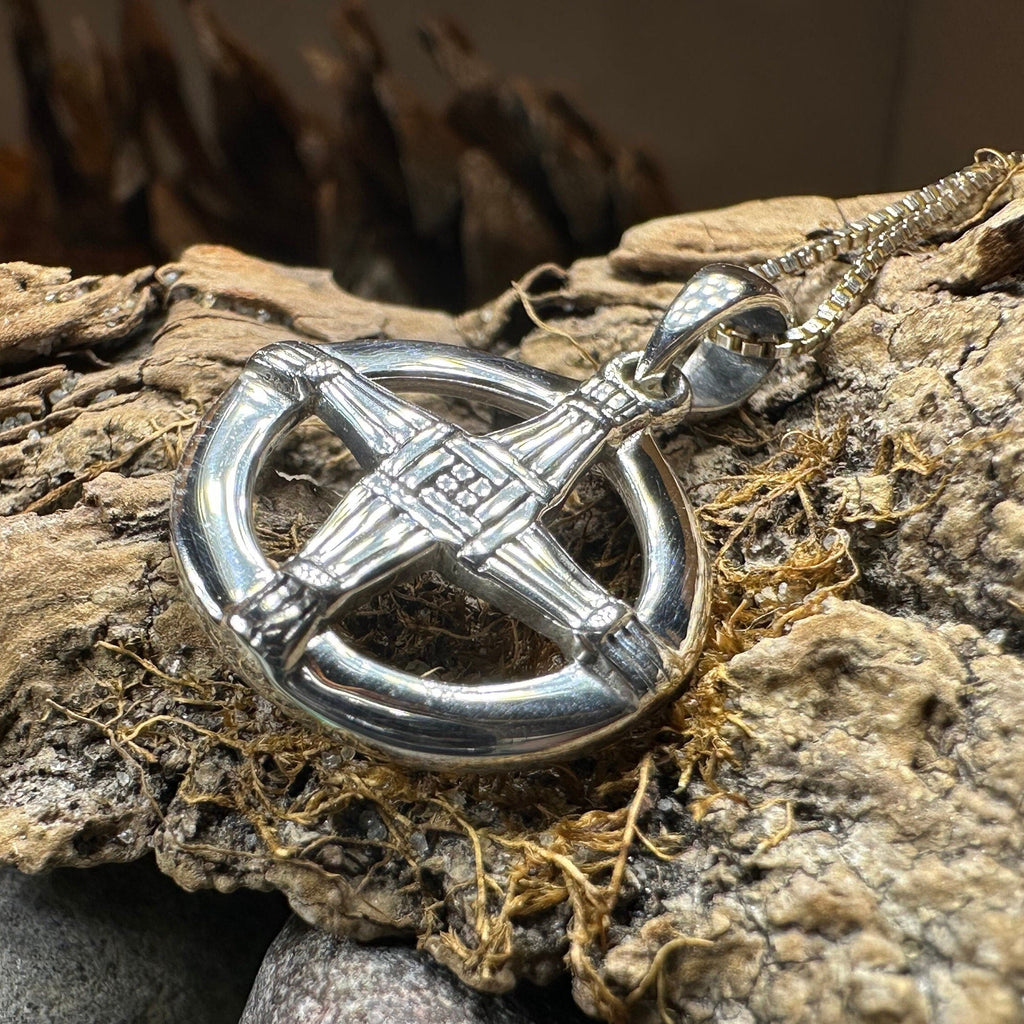 Dundalk Irish Saint Brigid's Cross Necklace
