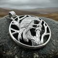 Orna Raven Necklace in Sterling Silver
