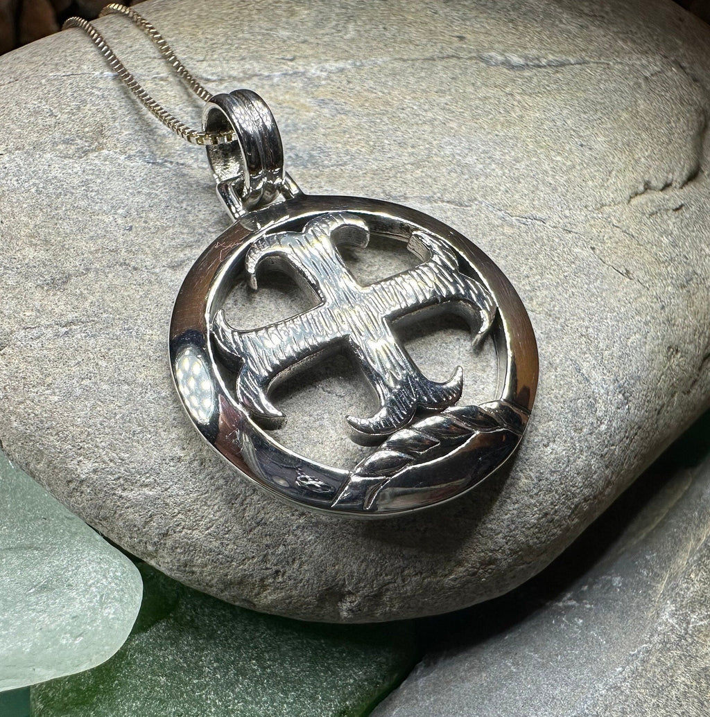 Knight's Templar Celtic Cross Necklace