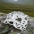 Large Celtic Cara Brooch - Handmade in Scotland