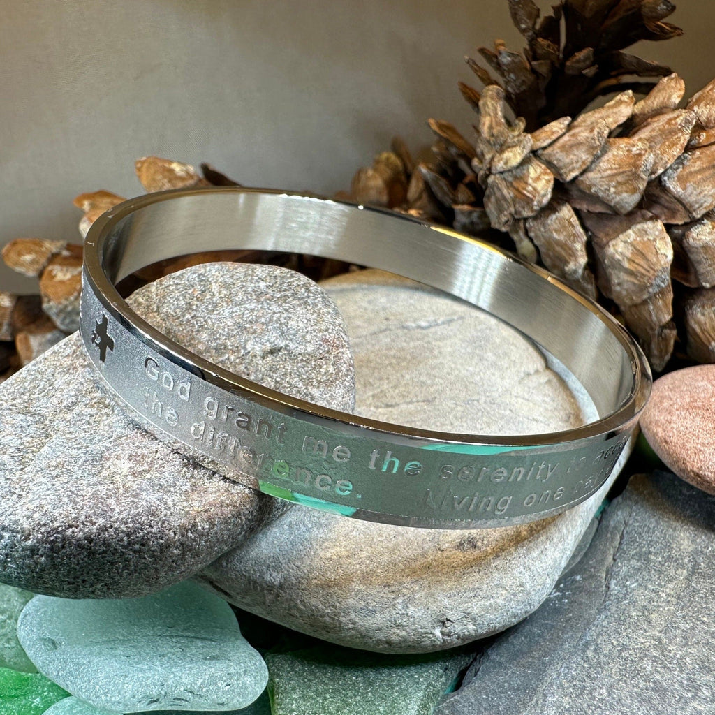 Serenity Prayer Bangle Bracelet