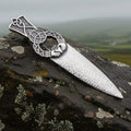 Irish Claddagh & Trinity Knot Kilt Pin