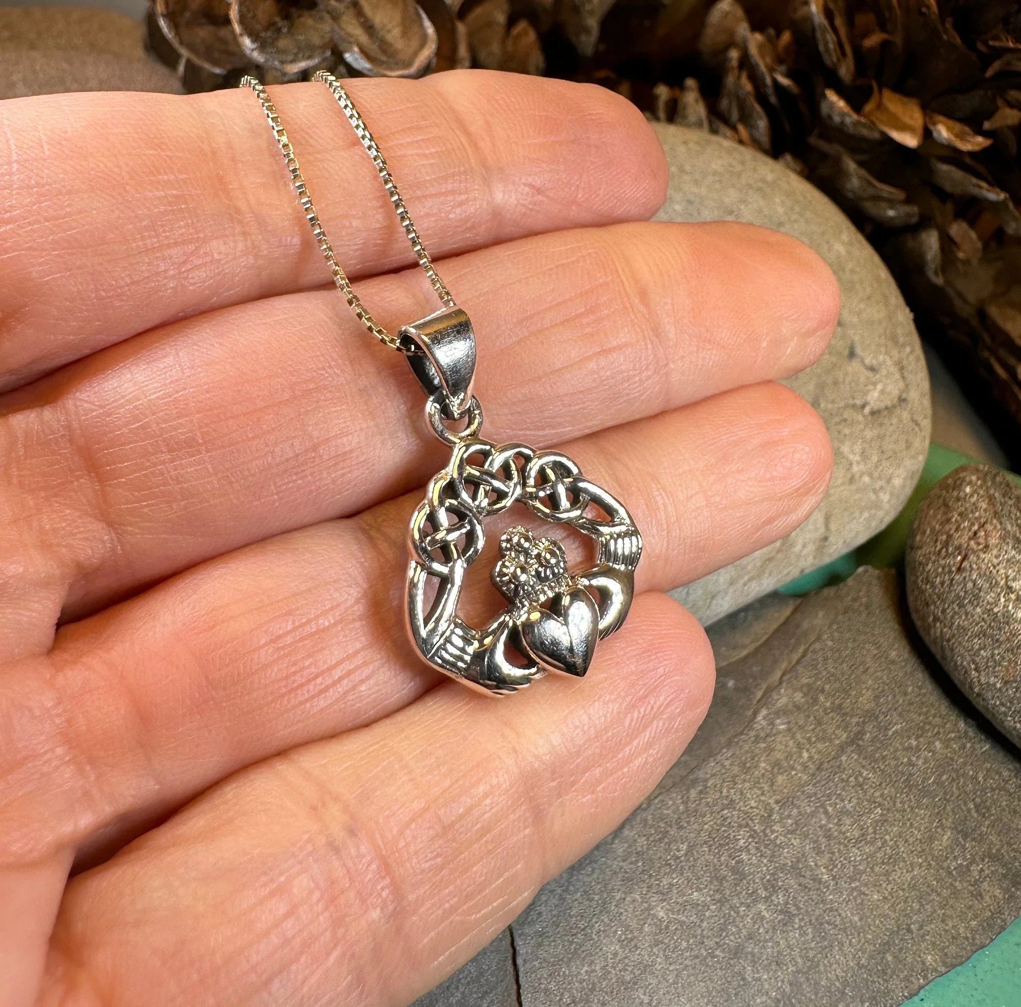 Claddagh Heart Necklace