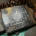 Celtic Birds Kilt Belt Buckle - Handmade in Scotland