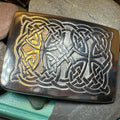 Celtic Kilt Belt Buckle - Handmade in Scotland