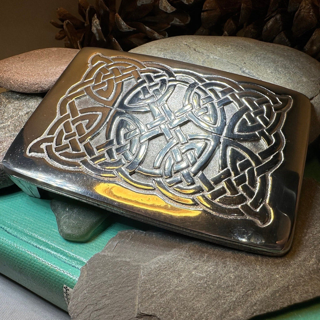 Celtic Kilt Belt Buckle - Handmade in Scotland