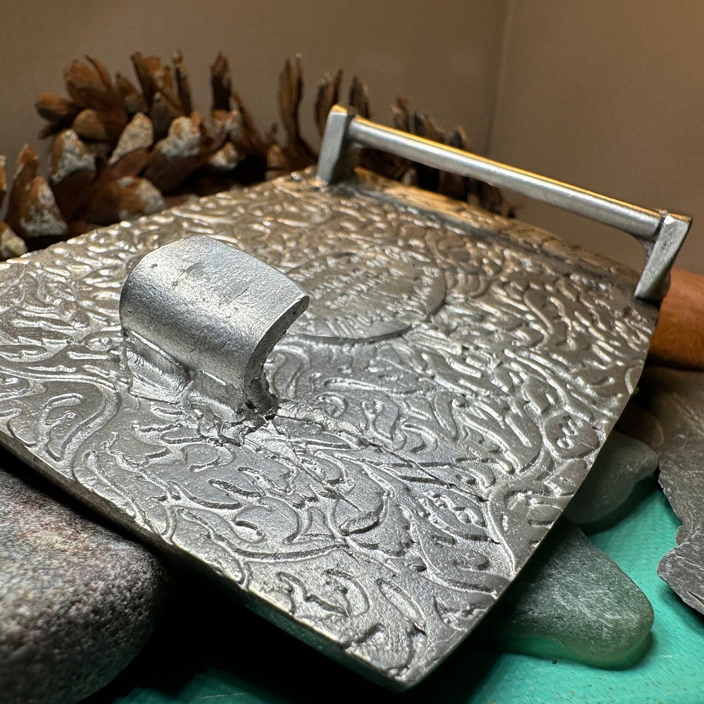Celtic Battlefield Kilt Belt Buckle - Handmade in Scotland