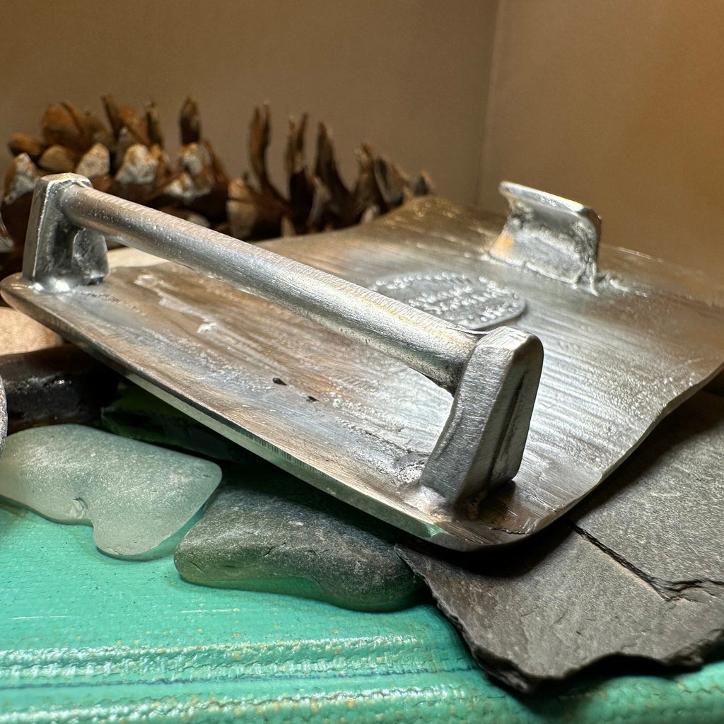 Celtic Stag Kilt Belt Buckle - Handmade in Scotland