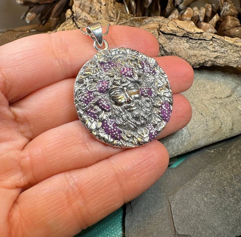 Wine God Bacchus Necklace