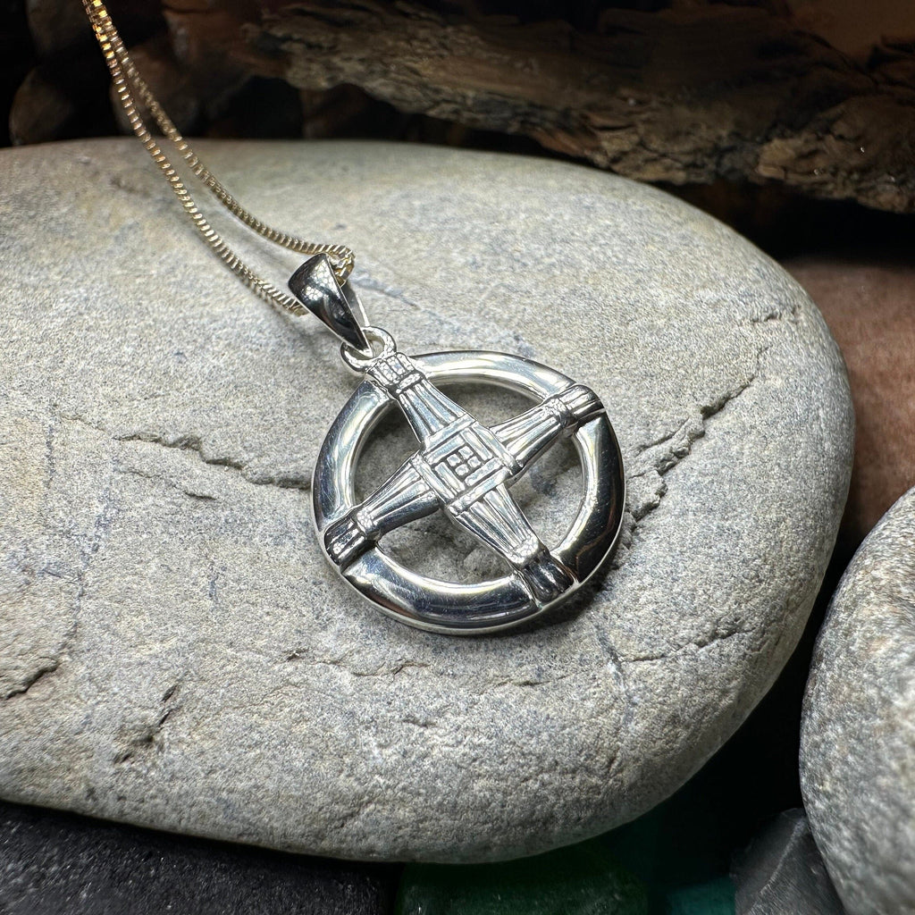 Dundalk Irish Saint Brigid's Cross Necklace