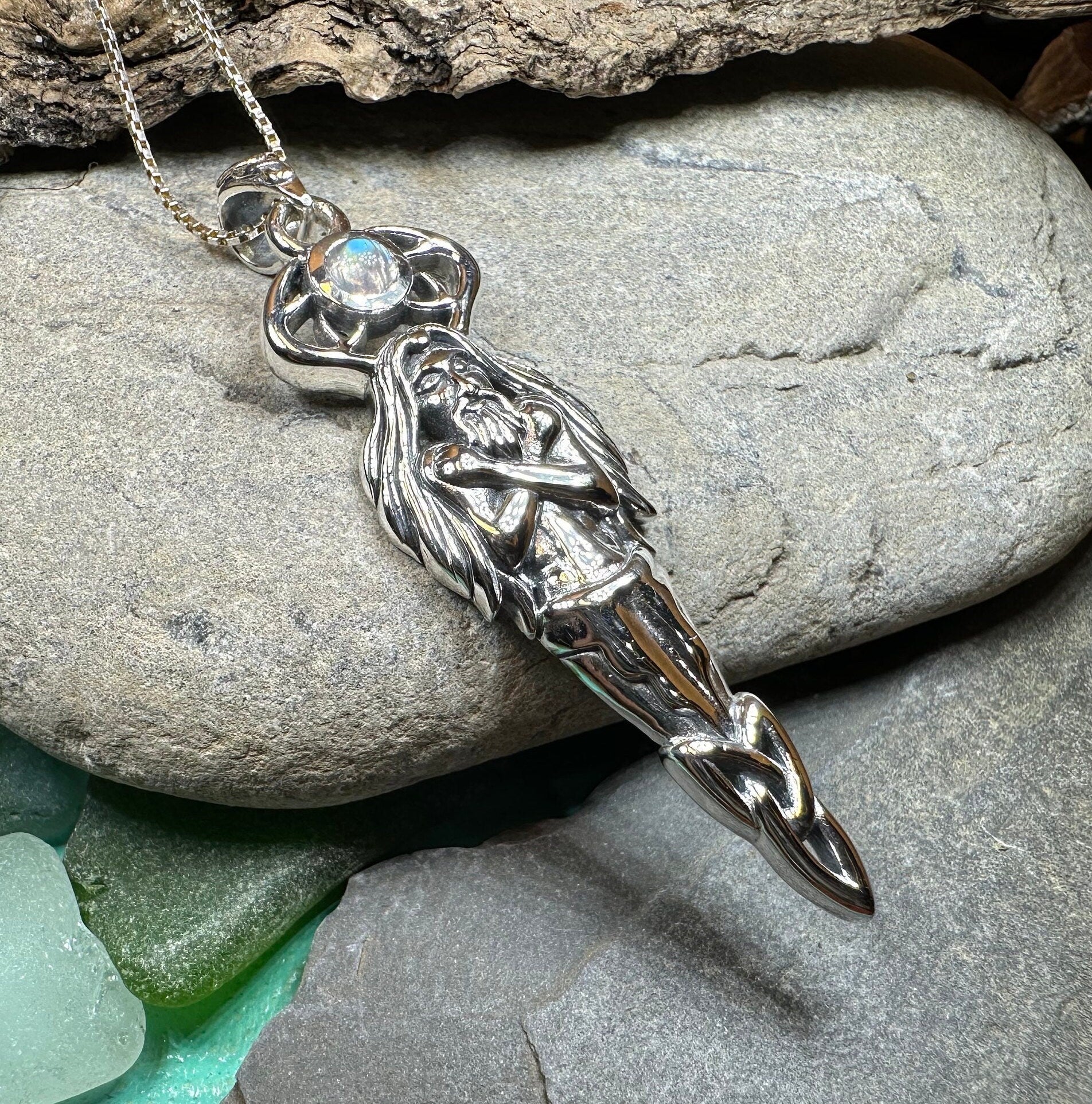 Cernunnos Moonstone Necklace