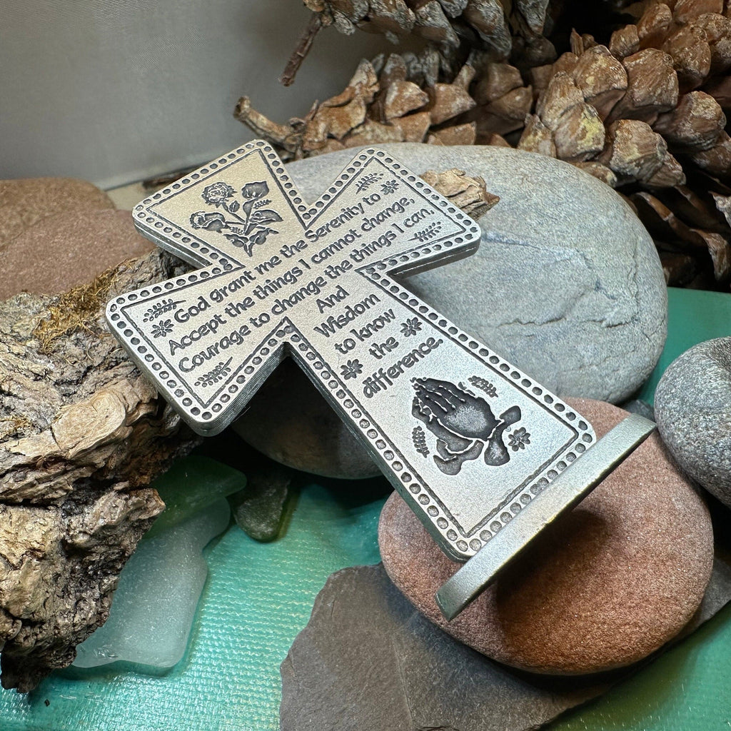 Serenity Prayer Standing Cross