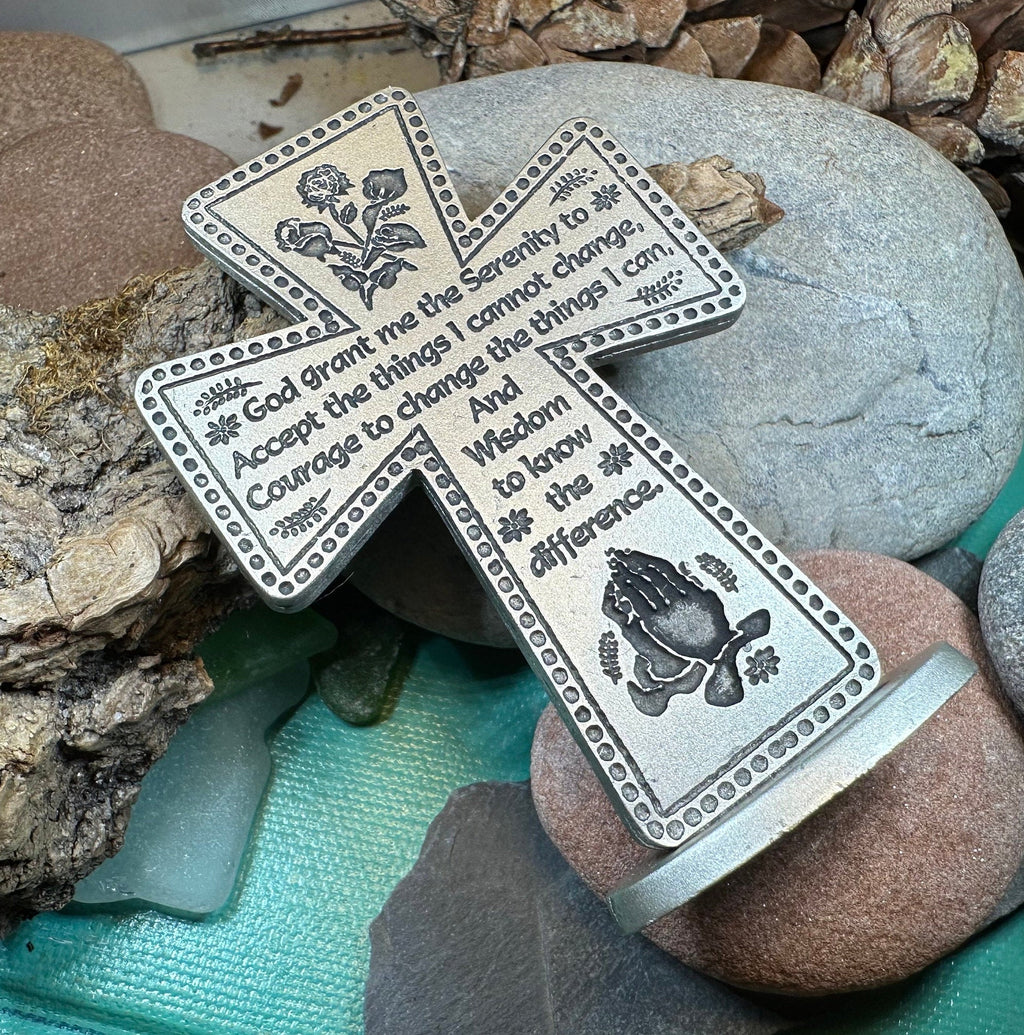 Serenity Prayer Standing Cross