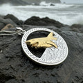 Great White Shark Necklace in Sterling Silver