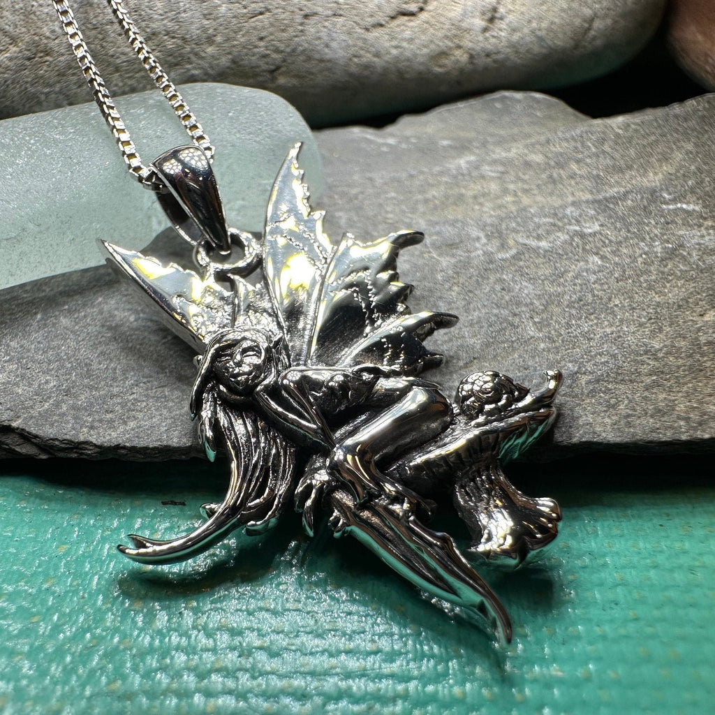 Toadstool Fairy Necklace