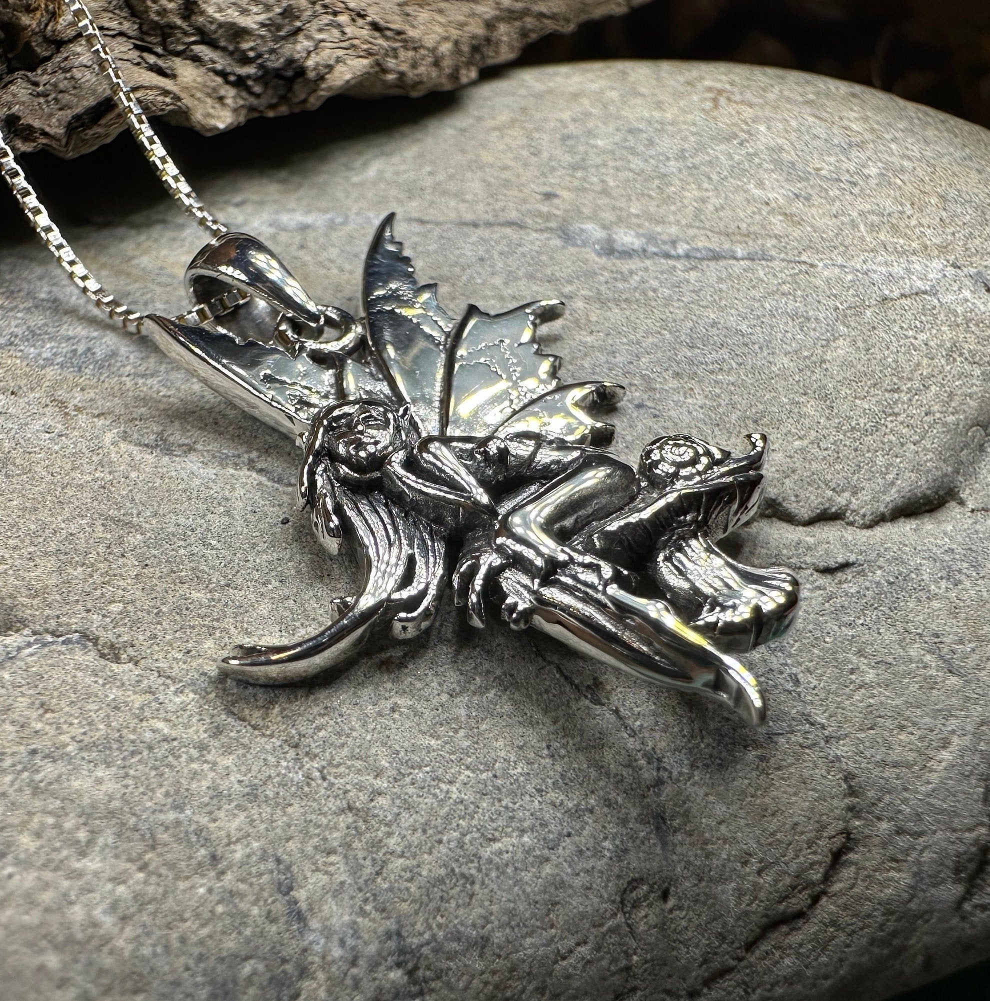 Toadstool Fairy Necklace