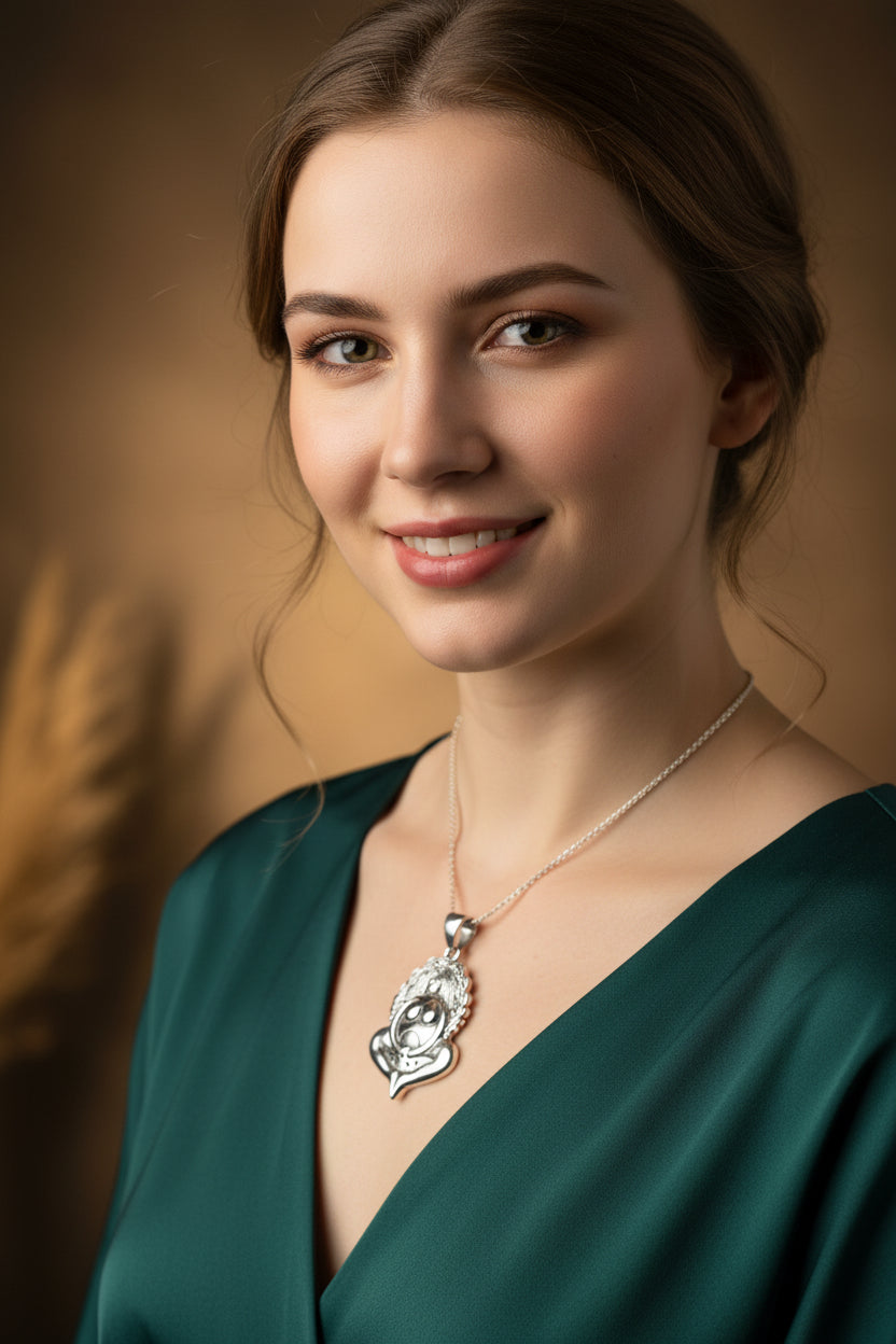 Gaia Earth Goddess Necklace