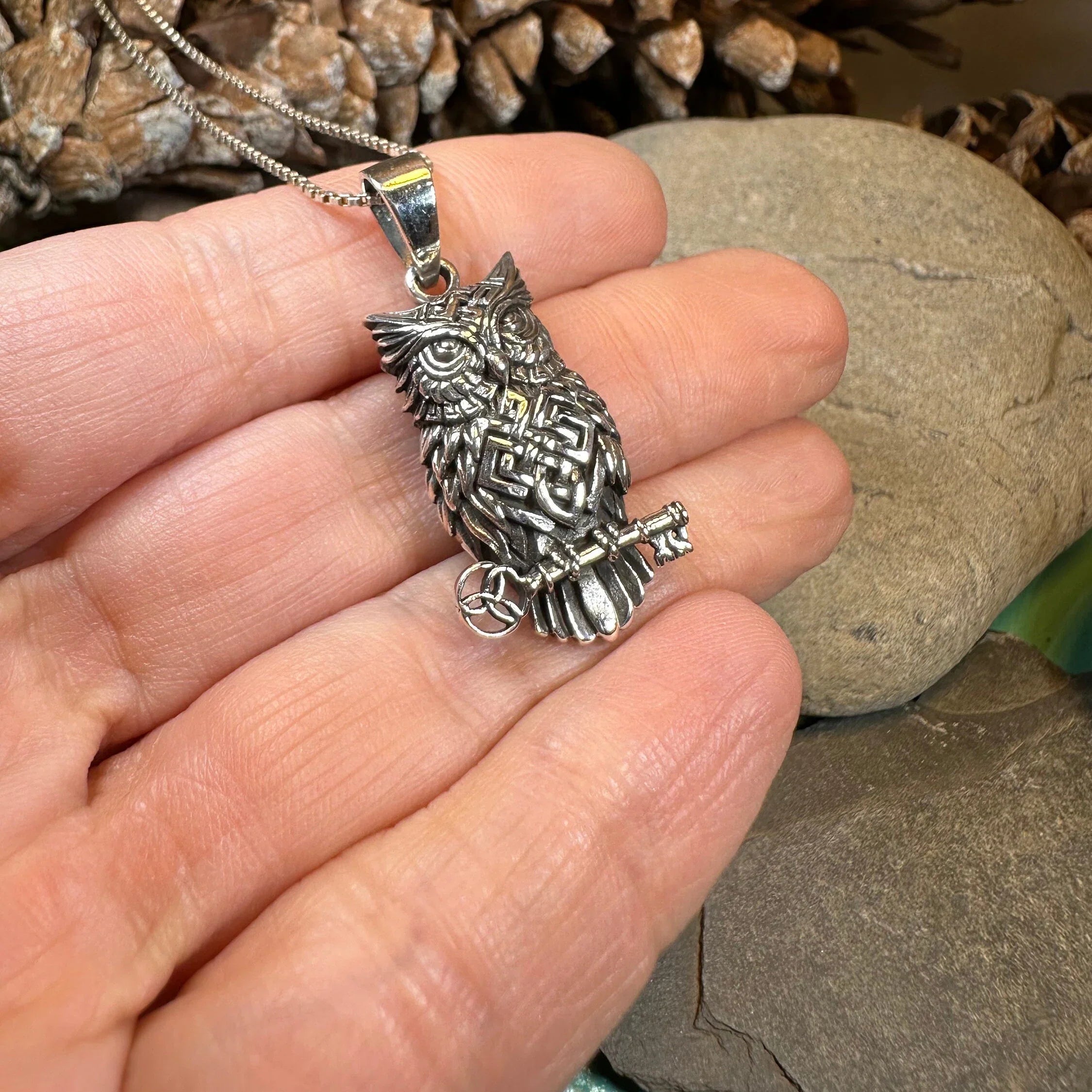 Elin Owl Necklace