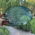 Serenity Prayer Suncatcher