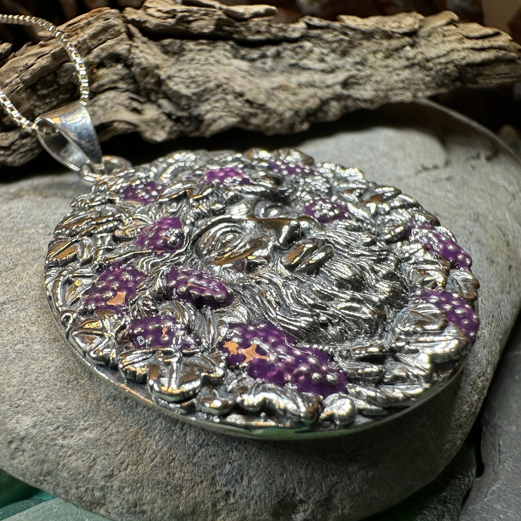 Wine God Bacchus Necklace