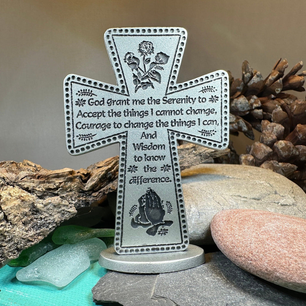 Serenity Prayer Standing Cross