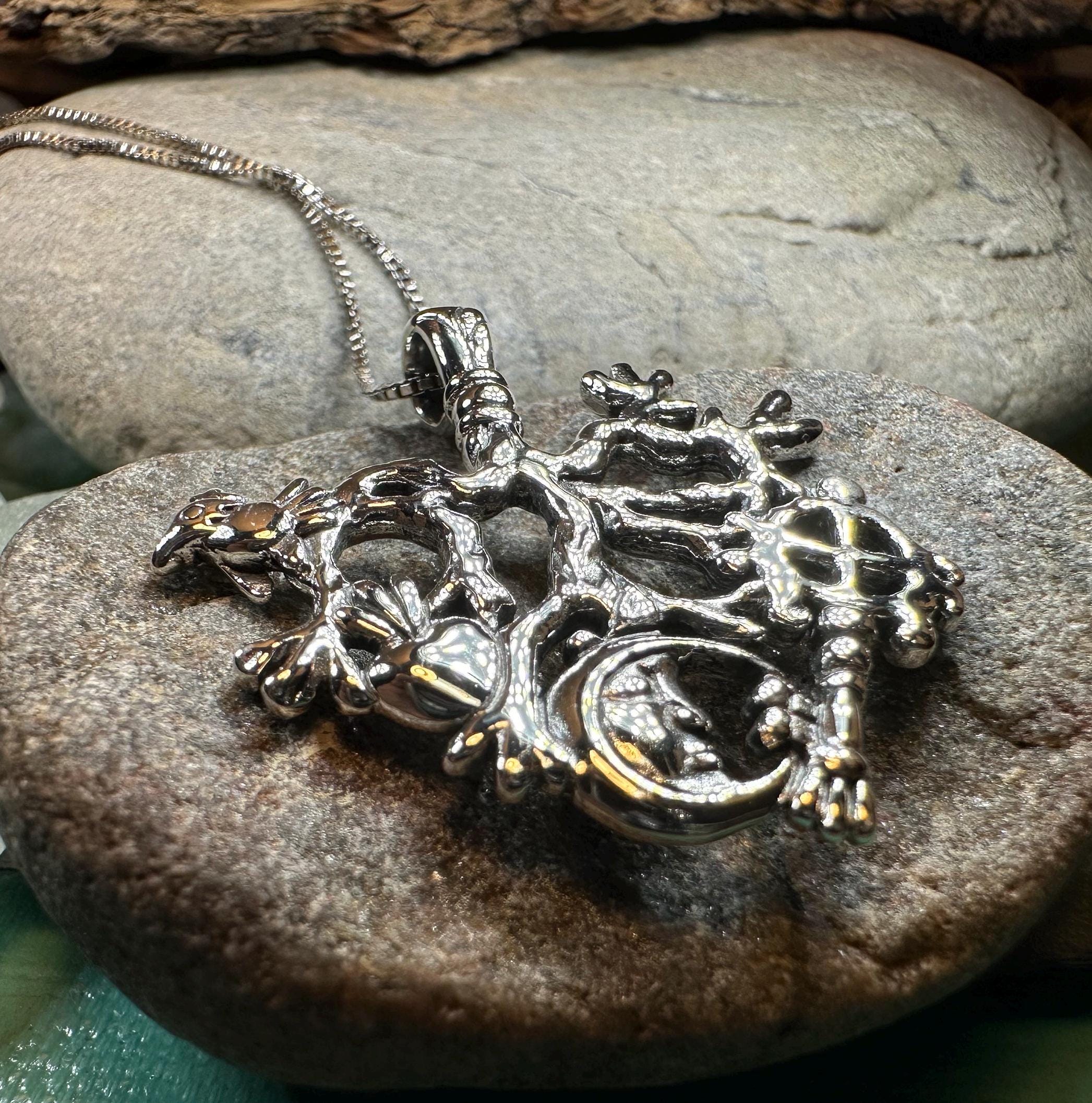 Legendary Italian Cimaruta Pendant in Sterling Silver