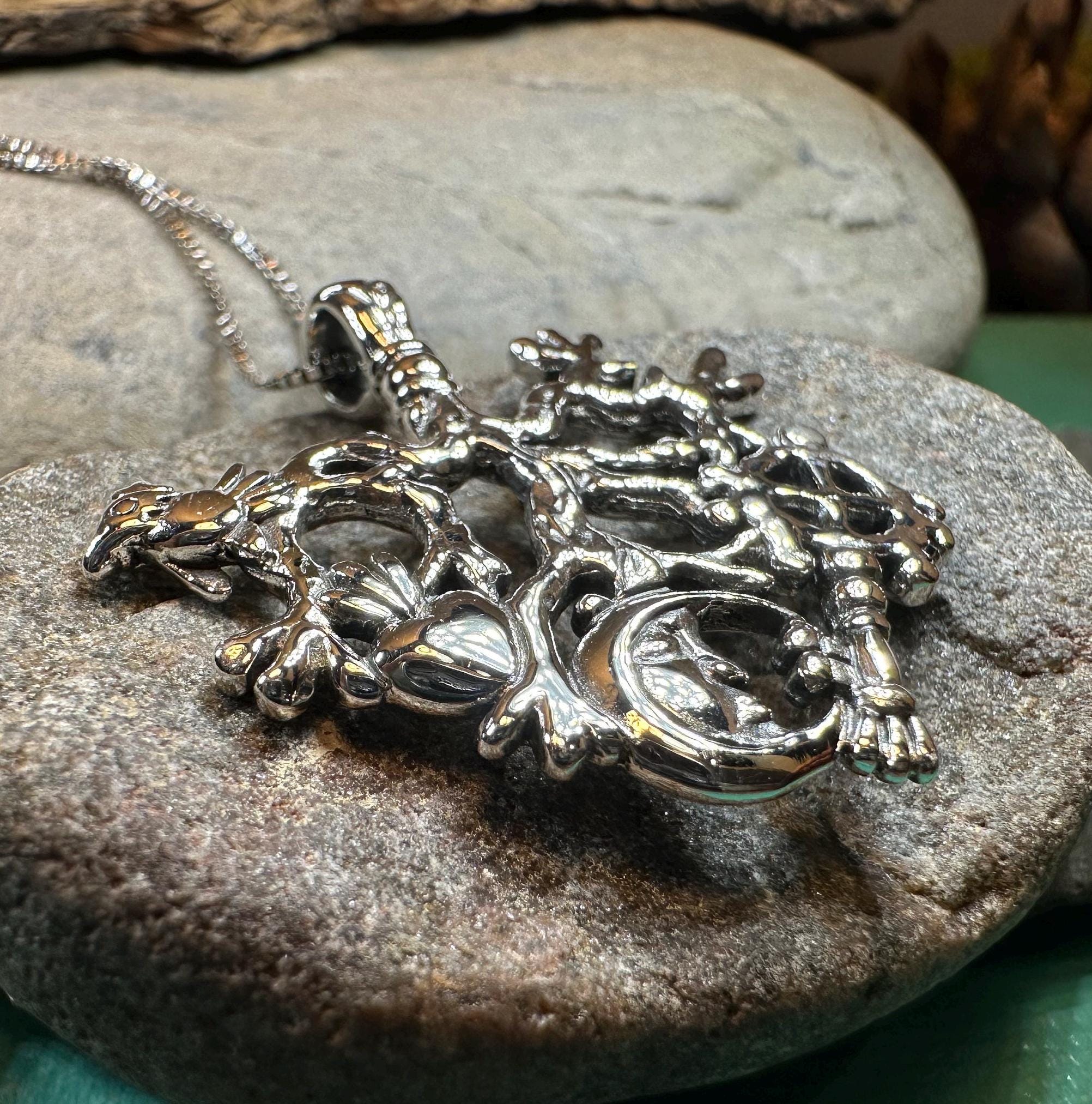 Legendary Italian Cimaruta Pendant in Sterling Silver