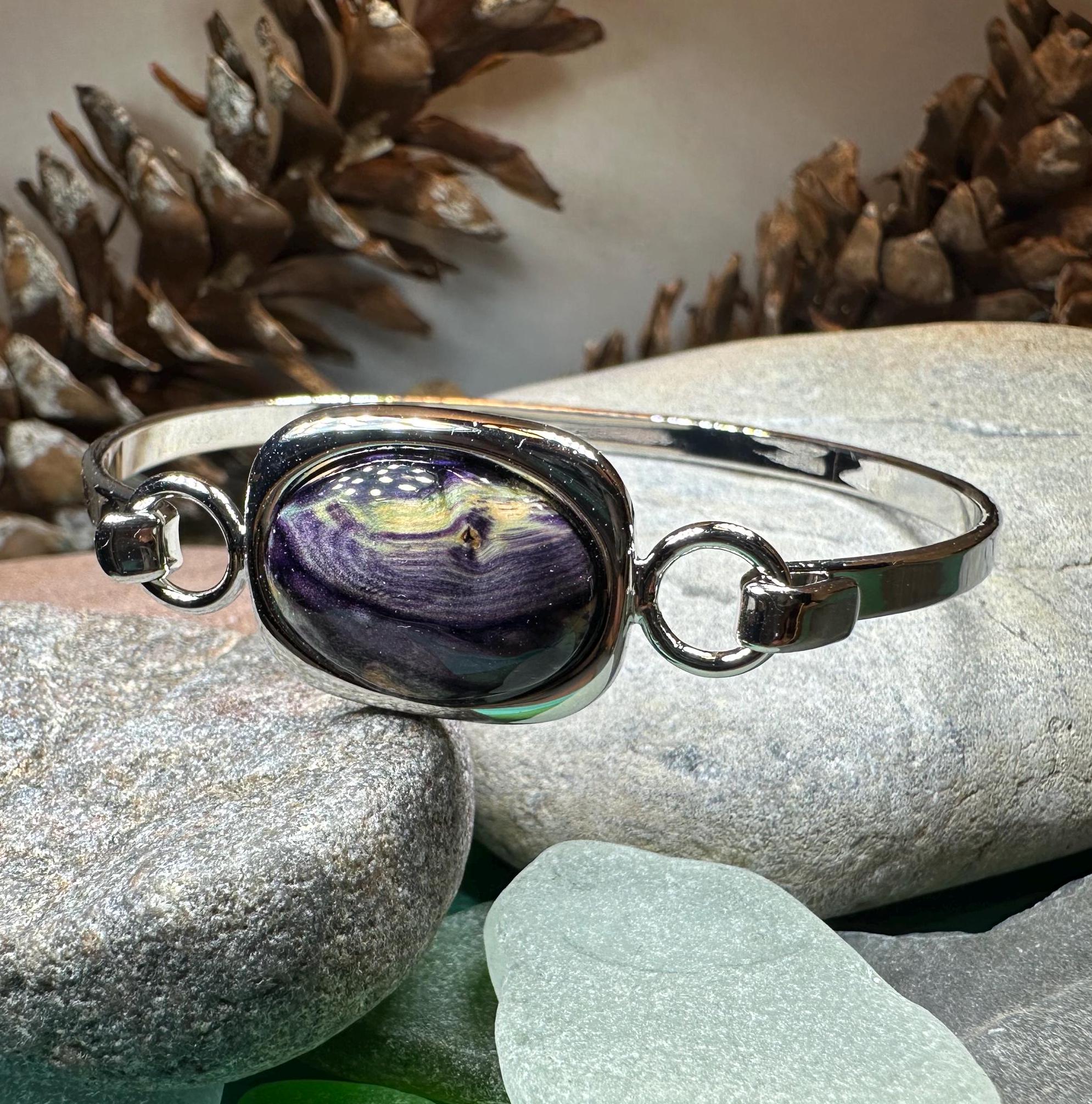 Square Scotland Heathergems Bracelet - Handmade in Scotland