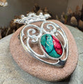 Heathergems Luckenbooth Brooch - Handmade in Scotland