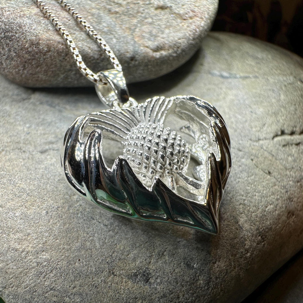 Annora Scottish Thistle Necklace
