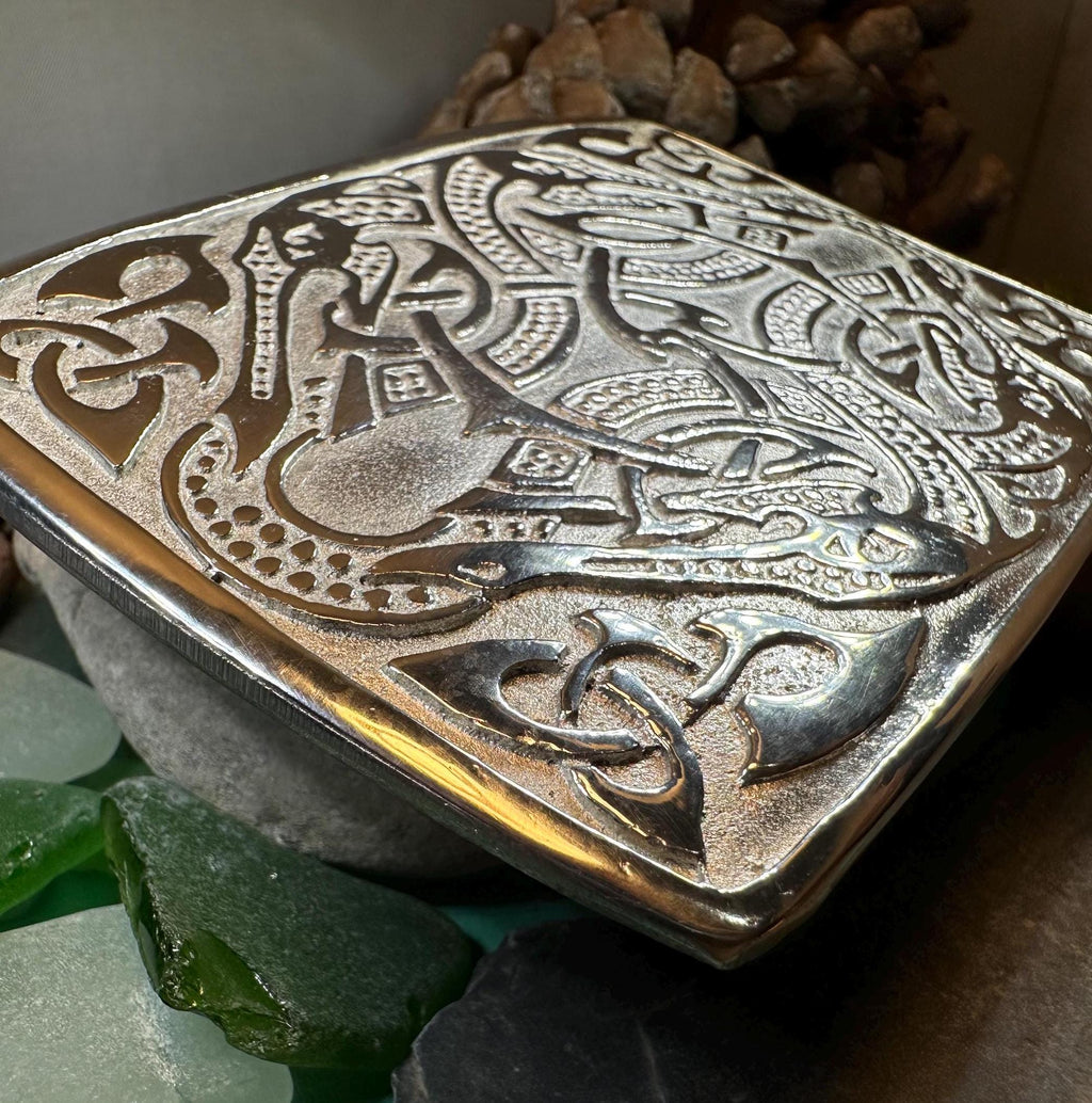 Celtic Viking Kilt Belt Buckle - Handmade in Scotland